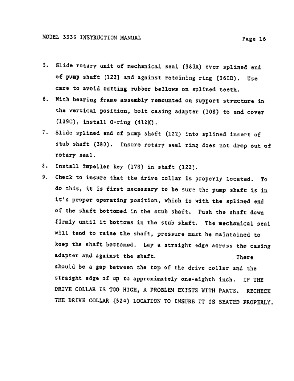 Goulds Pumps 3335 - IOM User Manual | Page 26 / 40