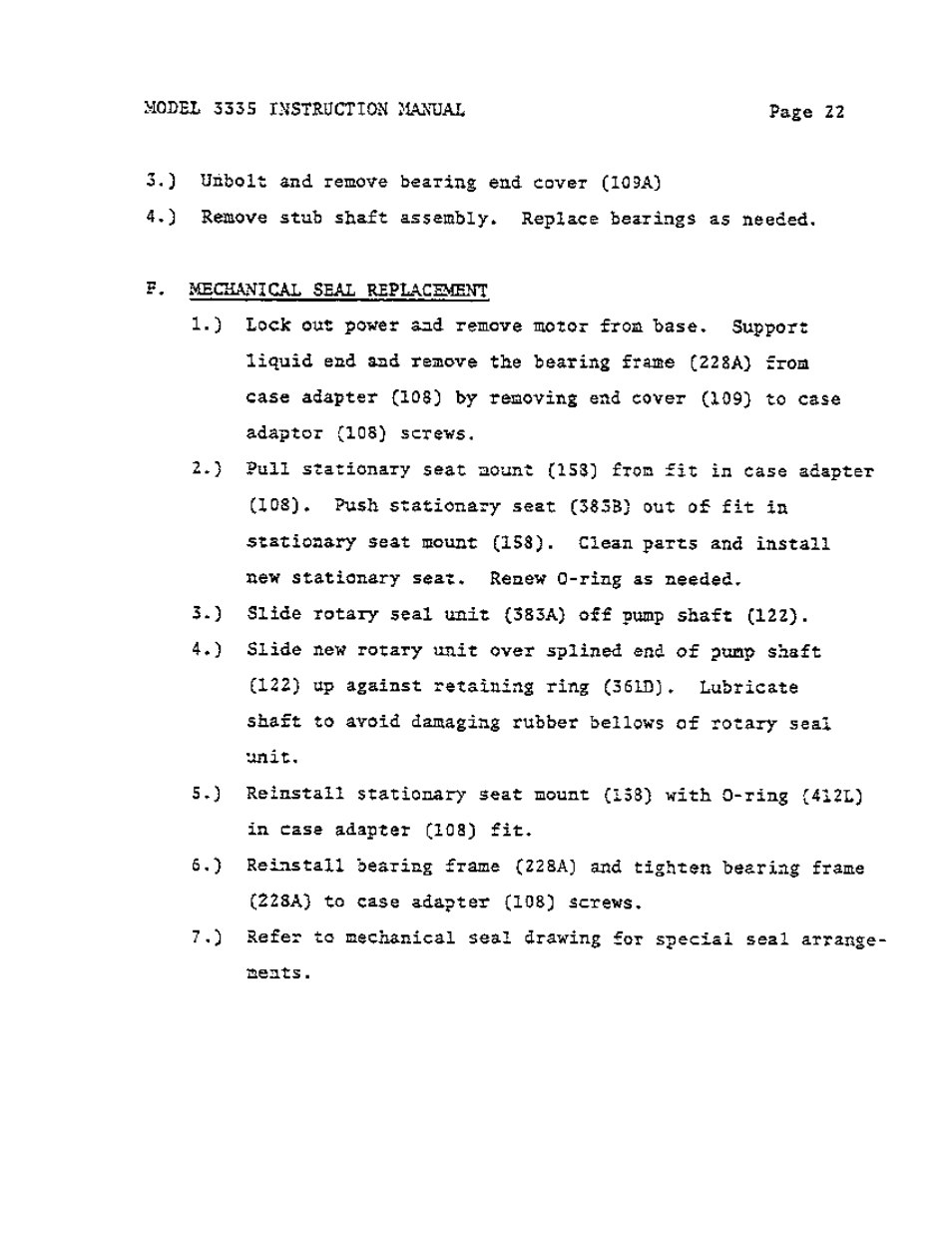 Goulds Pumps 3335 - IOM User Manual | Page 32 / 40