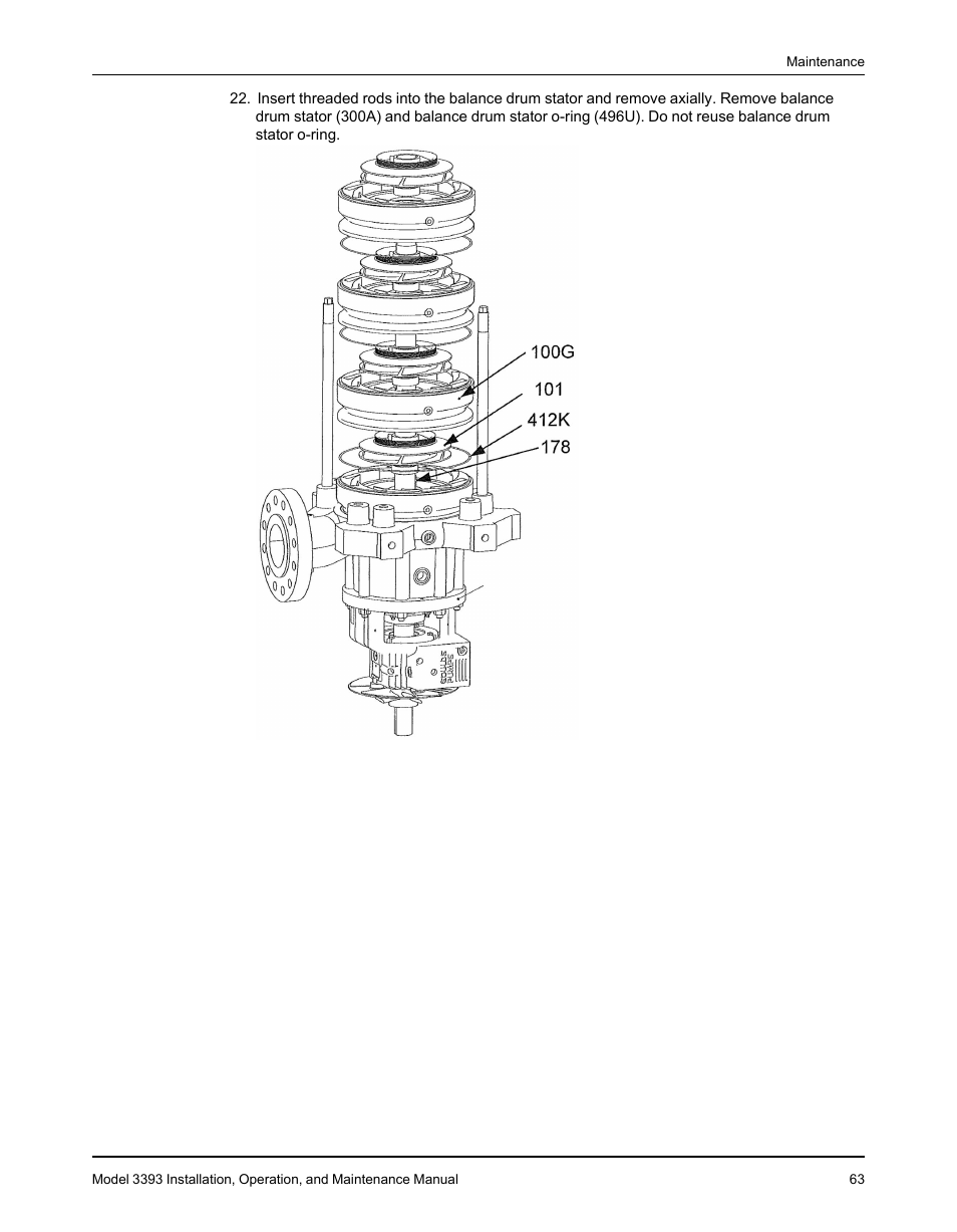 Goulds Pumps 3393 - IOM User Manual | Page 65 / 124