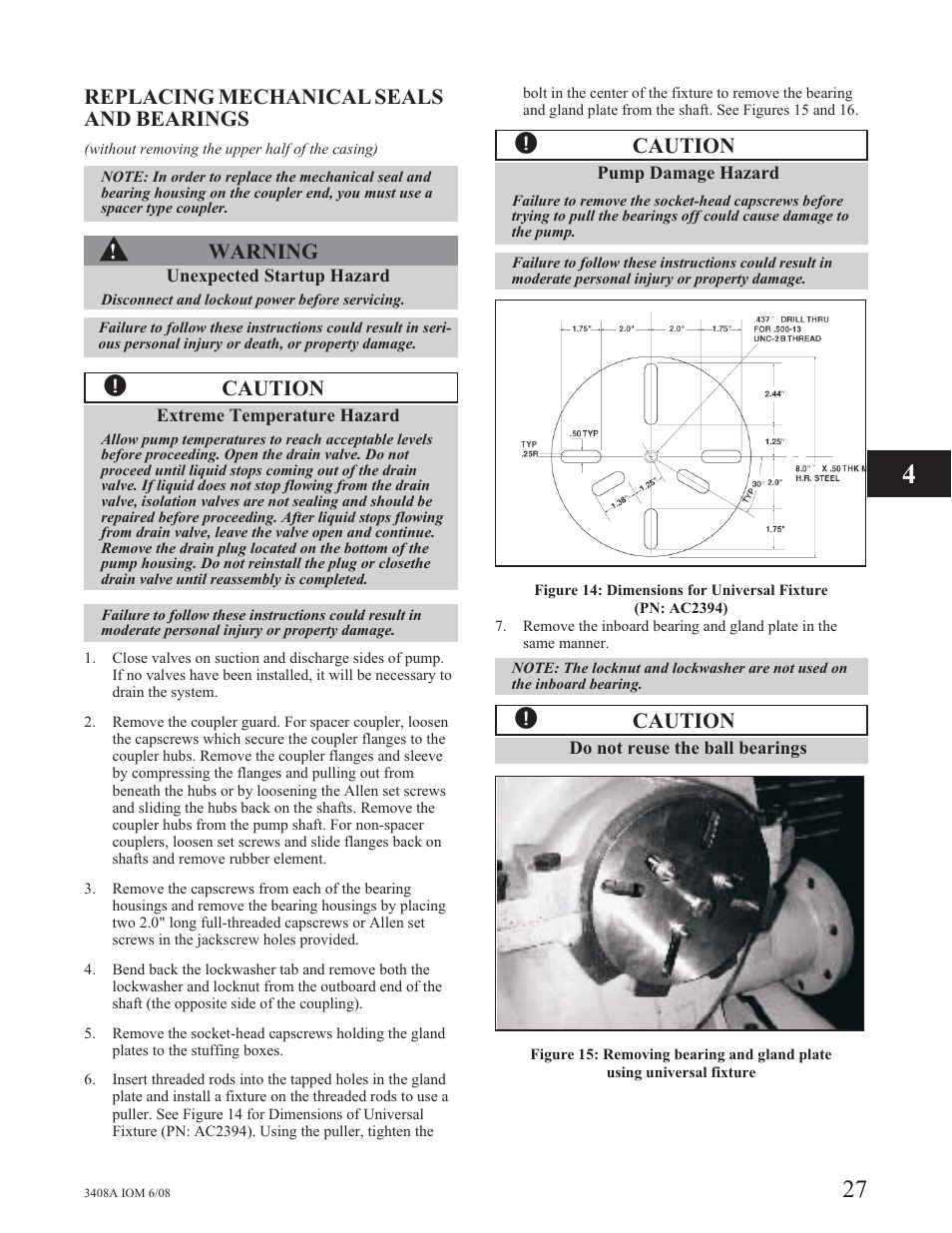 Goulds Pumps 3408A - IOM User Manual | Page 35 / 44