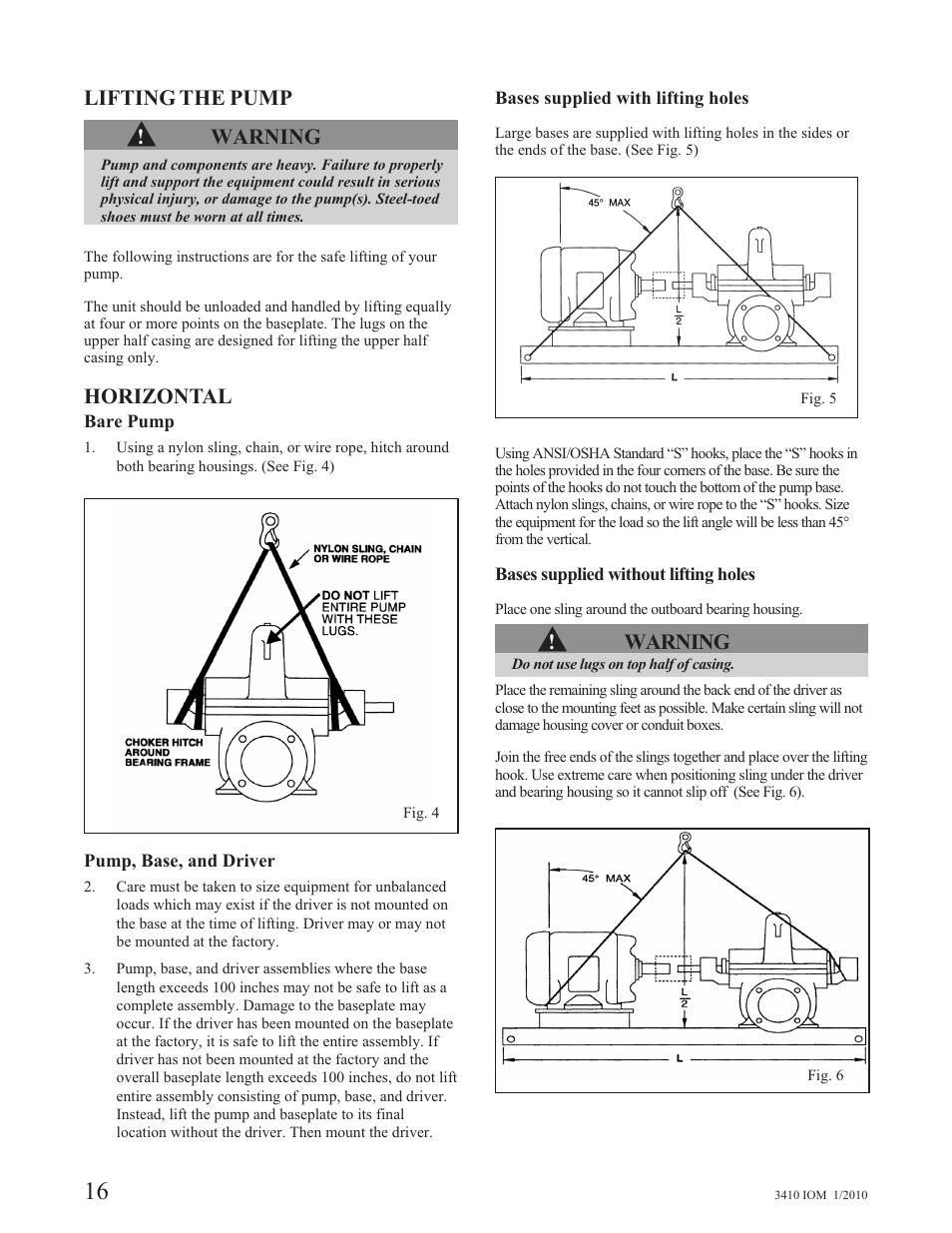 Goulds Pumps 3410 - IOM User Manual | Page 18 / 56