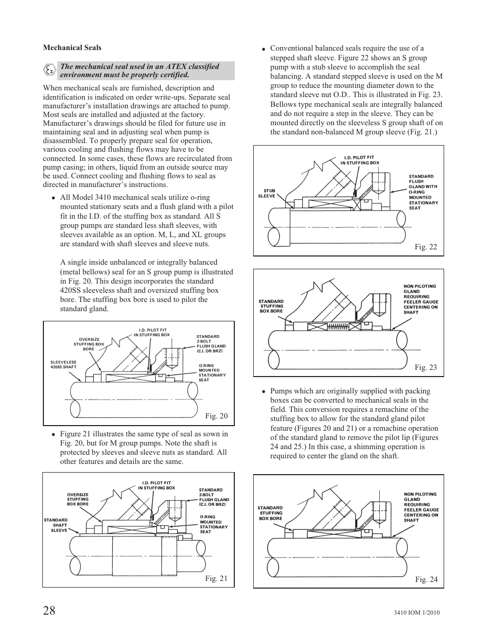 Goulds Pumps 3410 - IOM User Manual | Page 30 / 56