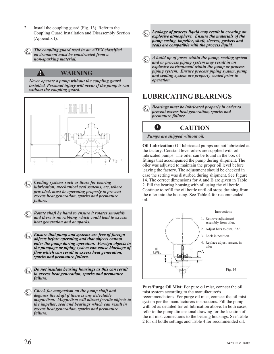 Goulds Pumps 3420 - IOM User Manual | Page 30 / 120