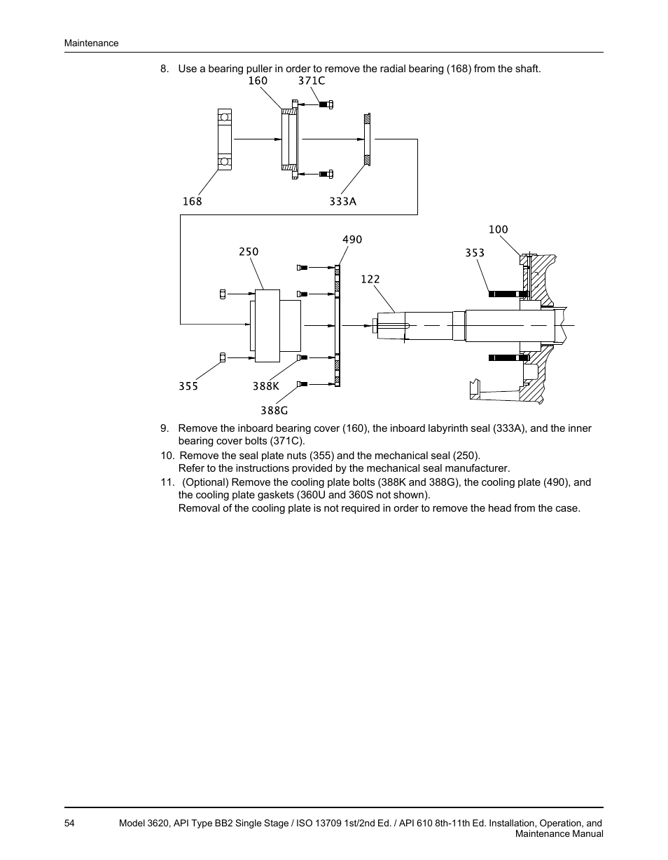 Goulds Pumps 3620 - IOM User Manual | Page 56 / 98