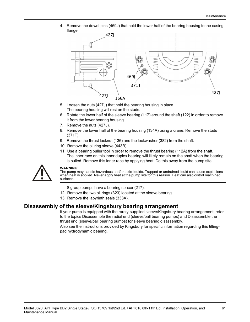 Goulds Pumps 3620 - IOM User Manual | Page 63 / 98