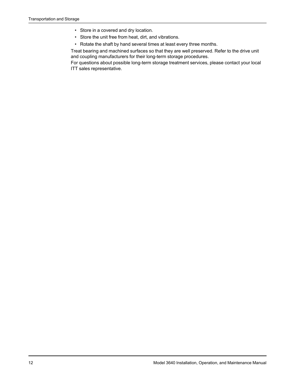 Goulds Pumps 3640 - IOM User Manual | Page 14 / 98