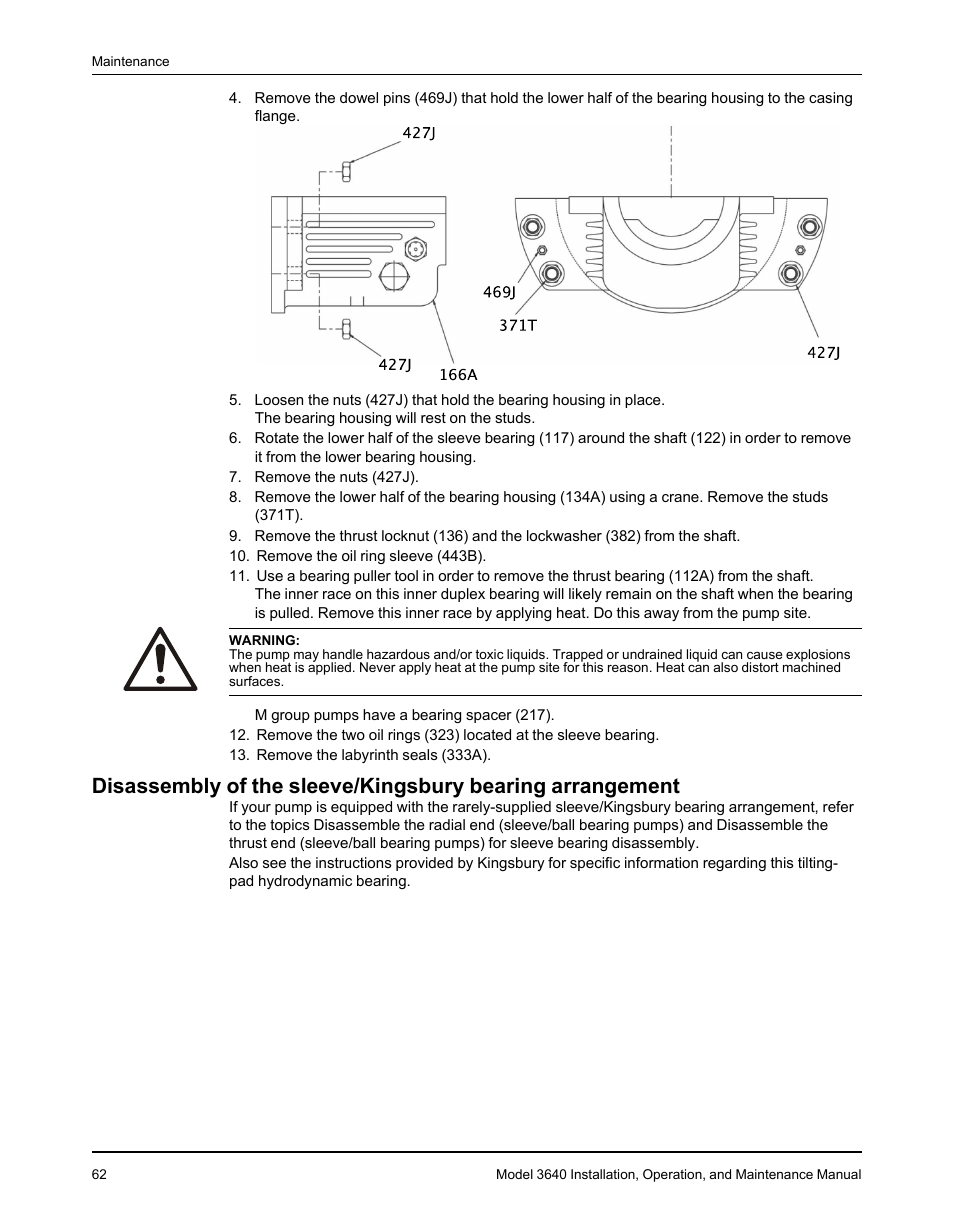 Goulds Pumps 3640 - IOM User Manual | Page 64 / 98