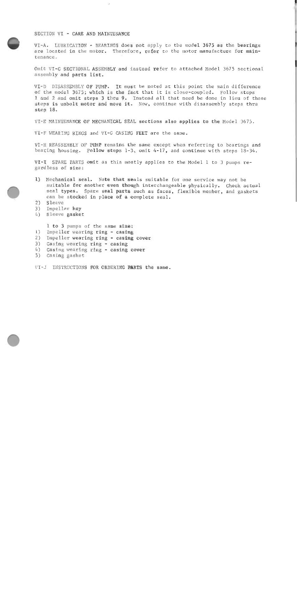 Goulds Pumps 3675 - IOM User Manual | Page 11 / 12