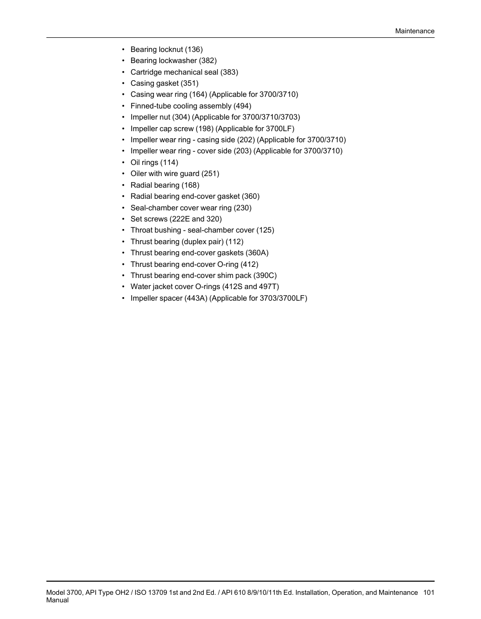 Goulds Pumps 3700 - IOM User Manual | Page 103 / 110