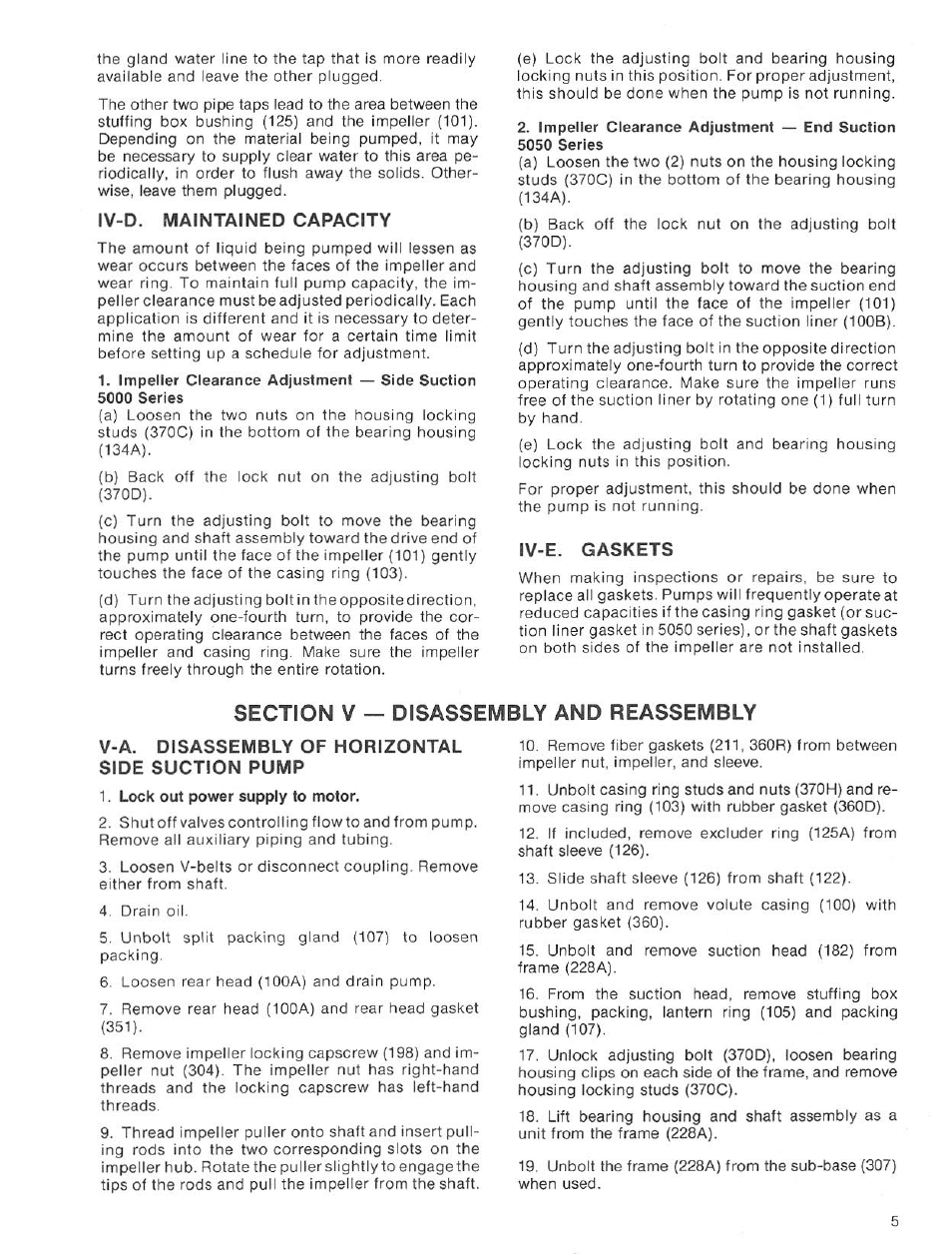 Goulds Pumps 5050 - IOM User Manual | Page 15 / 24