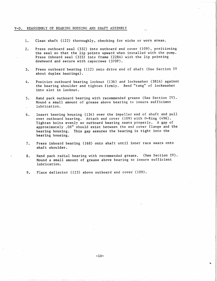 Goulds Pumps 5100 - IOM User Manual | Page 22 / 28