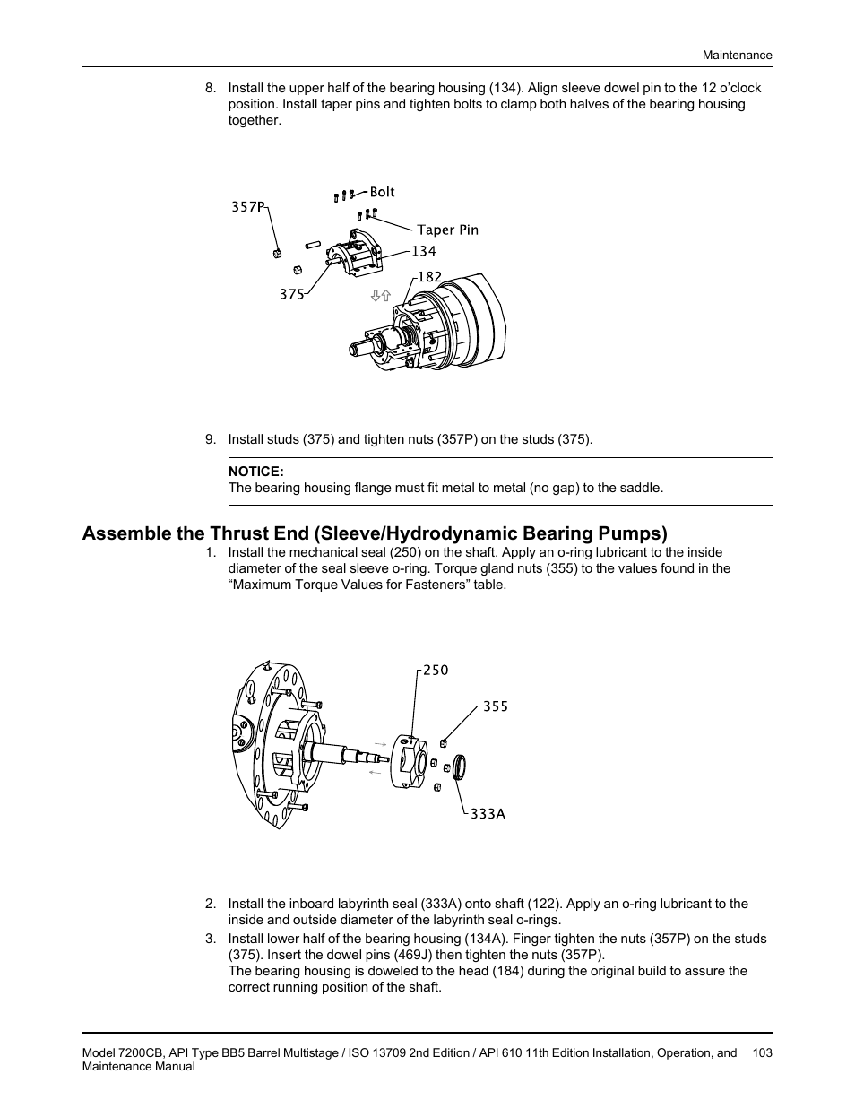 Goulds Pumps 7200CB - IOM User Manual | Page 105 / 132