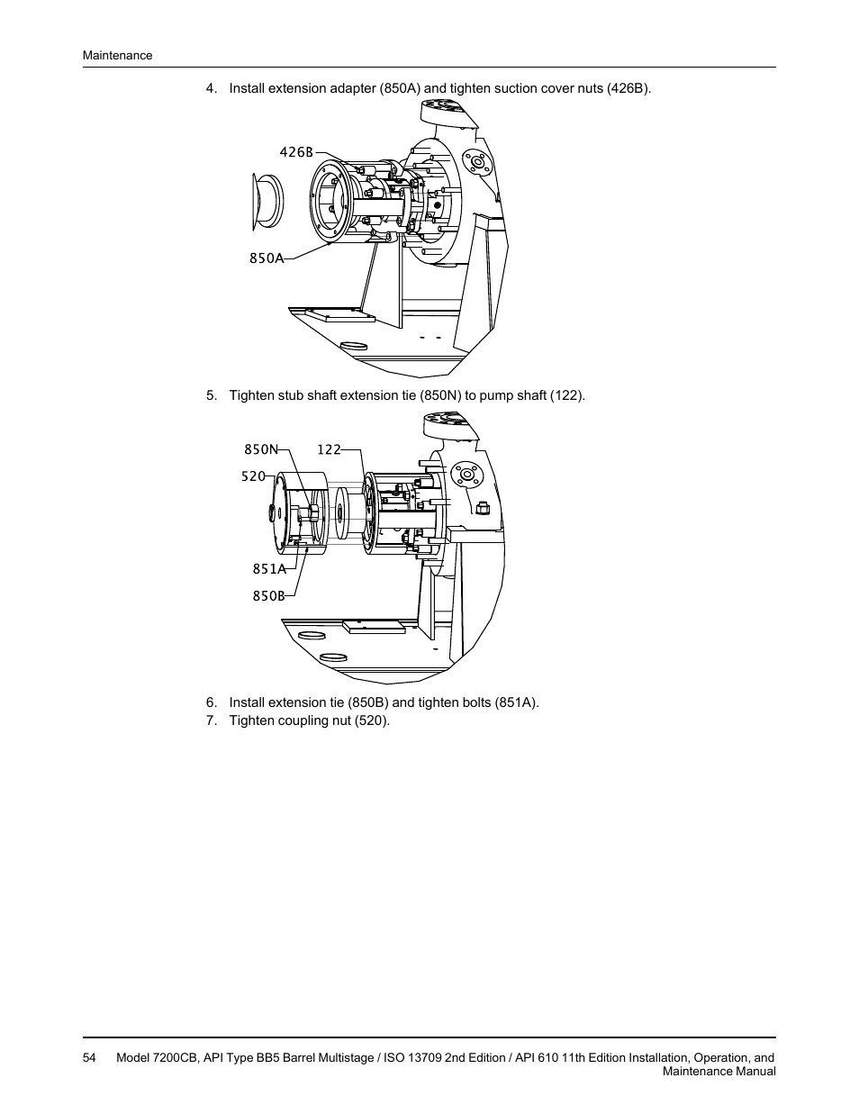 Goulds Pumps 7200CB - IOM User Manual | Page 56 / 132