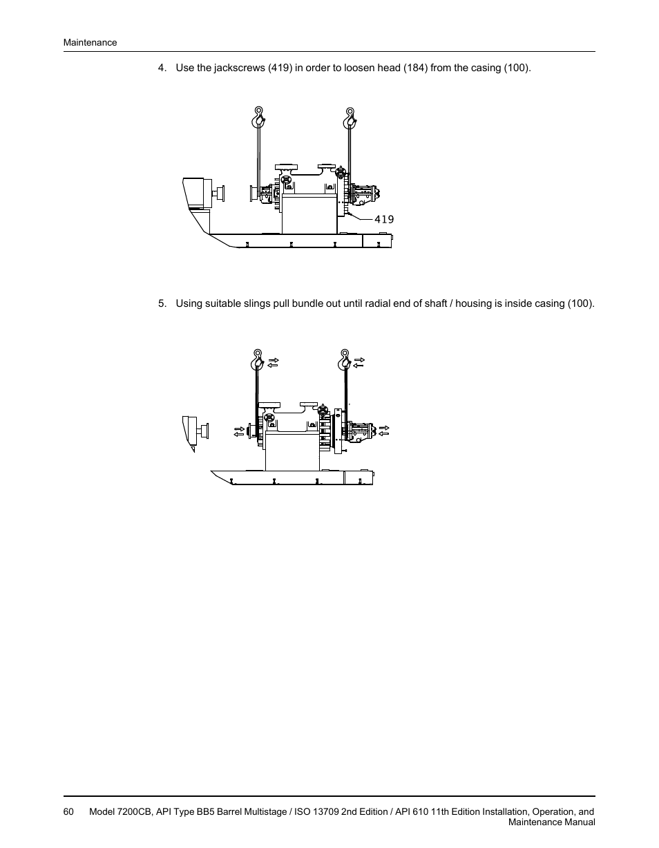 Goulds Pumps 7200CB - IOM User Manual | Page 62 / 132