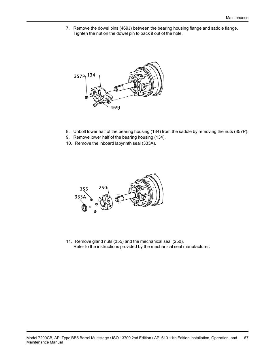 Goulds Pumps 7200CB - IOM User Manual | Page 69 / 132