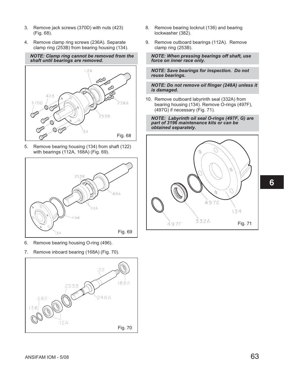 Goulds Pumps ANSI FAMILY IOM (ATEX Compliant) User Manual | Page 17 / 27