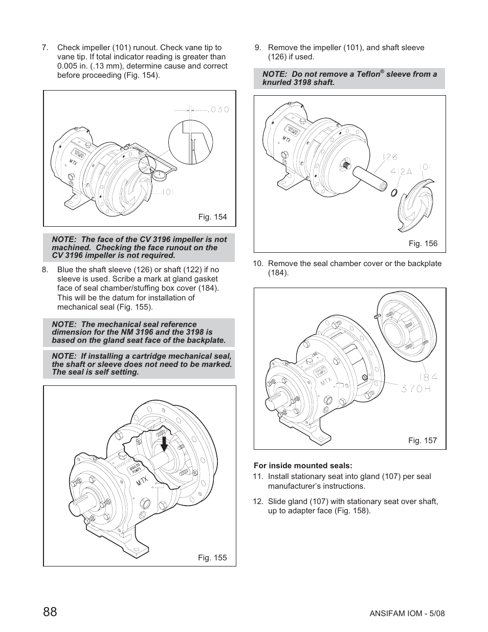 Goulds Pumps ANSI FAMILY IOM (ATEX Compliant) User Manual | Page 23 / 45