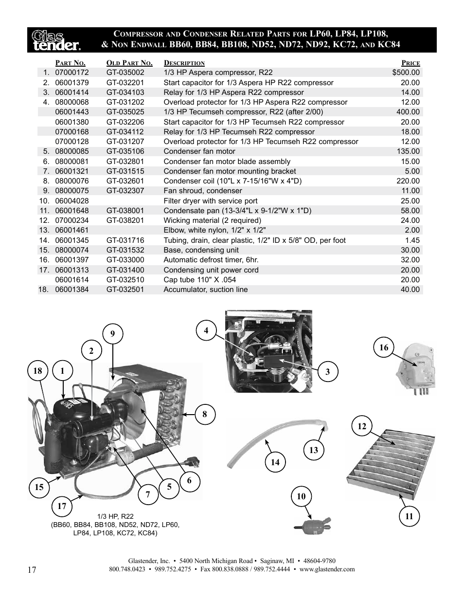 Glastender Vertical Door Coolers User Manual | Page 18 / 36