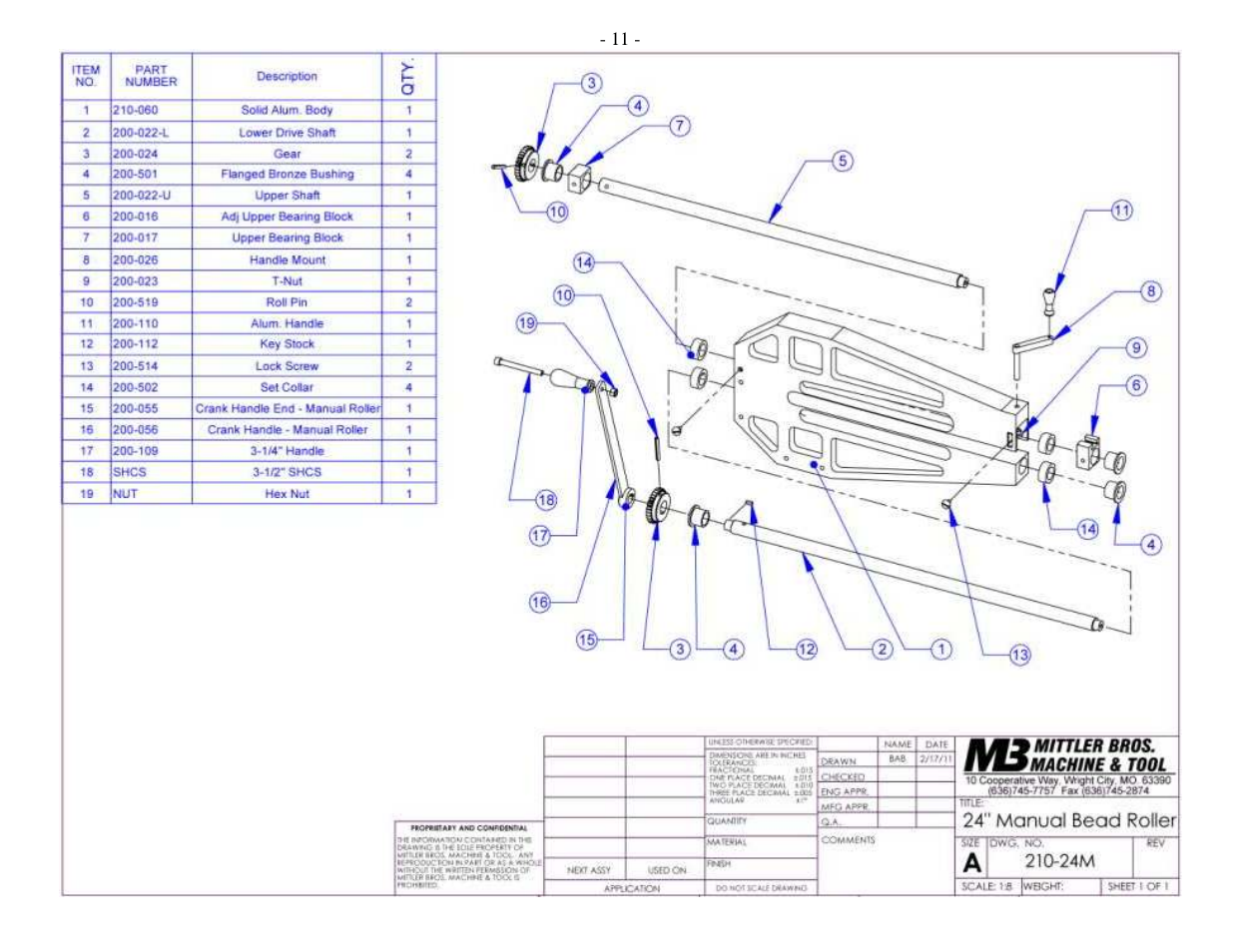 Mittler Bros Machine & Tool 204-36 User Manual | Page 11 / 15