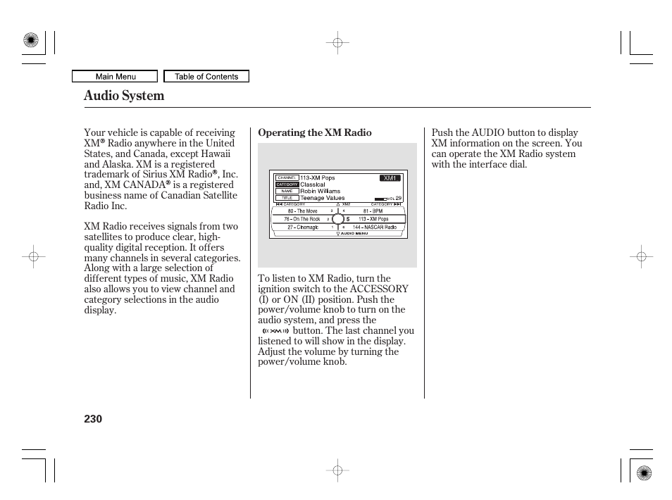 Audio system | Acura 2010 RL User Manual | Page 233 / 551