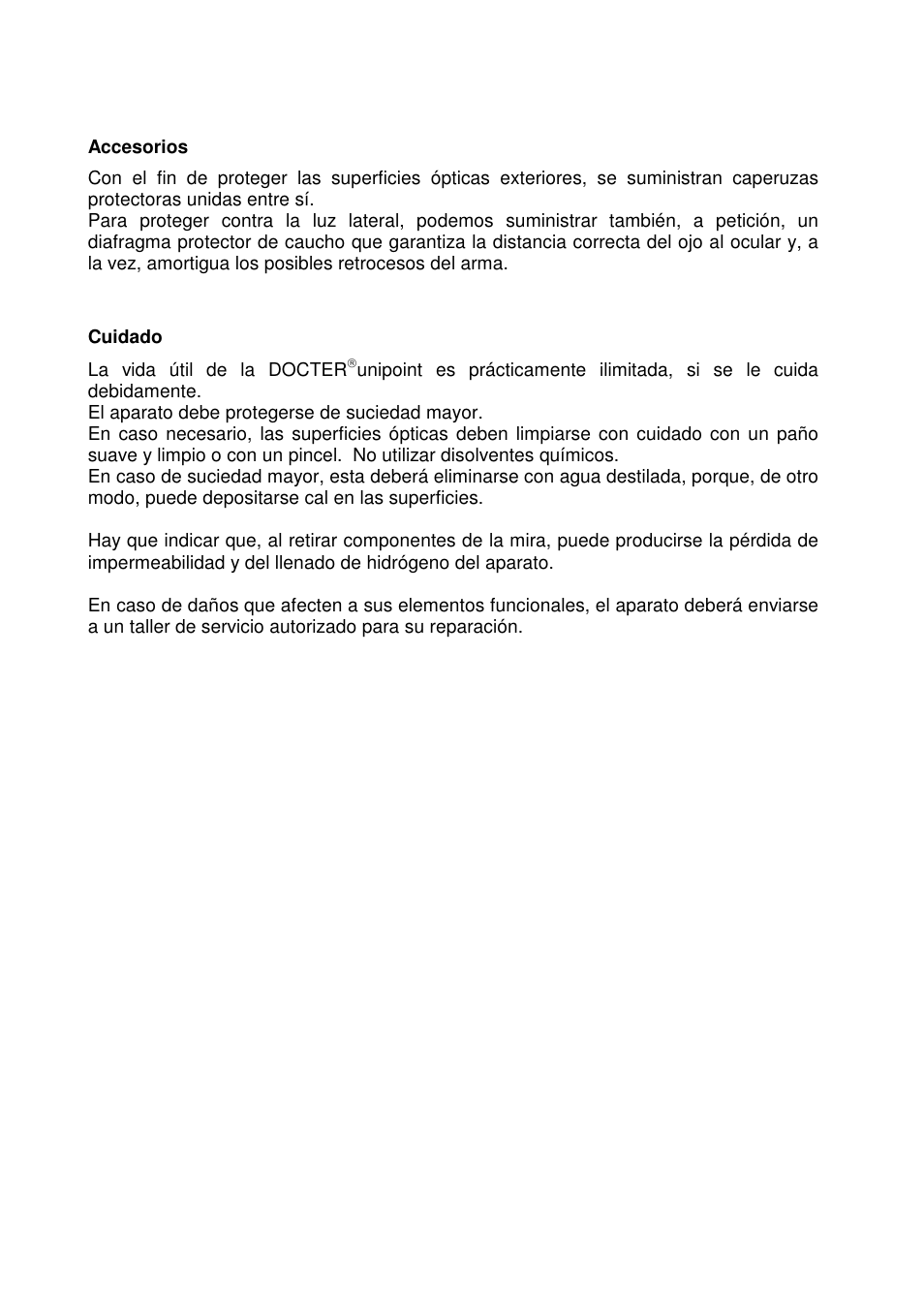 DOCTER DOCTER®unipoint 3-12x56 User Manual | Page 27 / 37