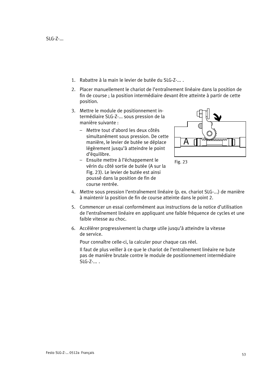 Festo Промежуточная позиция для линейного модуля DGC User Manual | Page 53 / 88