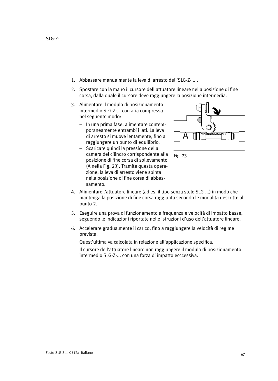 Festo Промежуточная позиция для линейного модуля DGC User Manual | Page 67 / 88