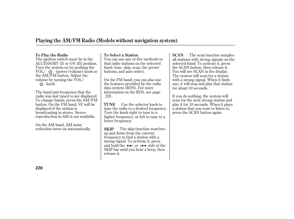 Acura 2009 Accord Sedan User Manual | Page 232 / 650
