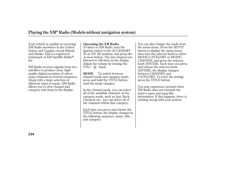 Acura 2009 Accord Sedan User Manual | Page 240 / 650