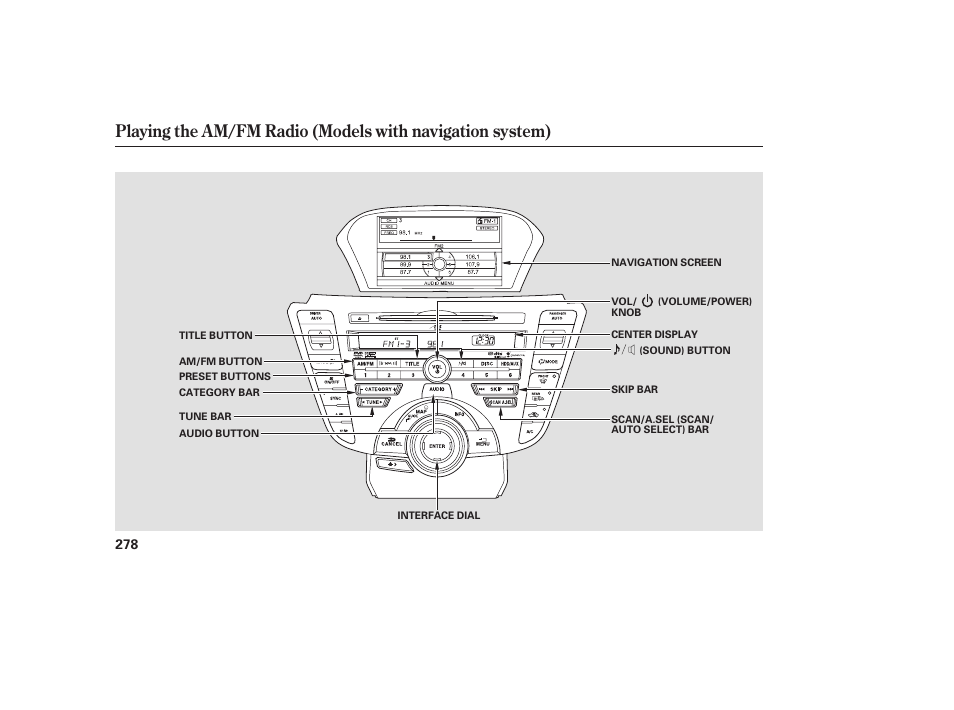 Acura 2009 Accord Sedan User Manual | Page 284 / 650