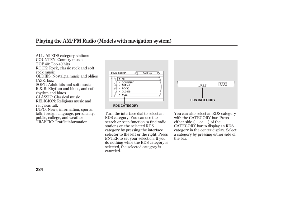 Acura 2009 Accord Sedan User Manual | Page 290 / 650