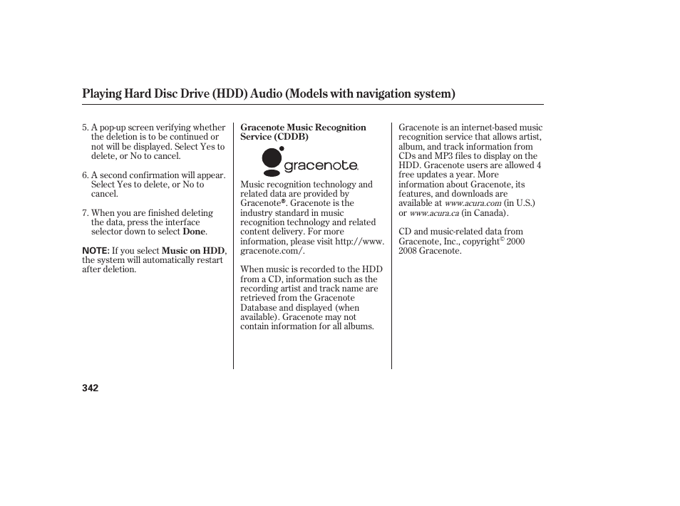 Acura 2009 Accord Sedan User Manual | Page 348 / 650
