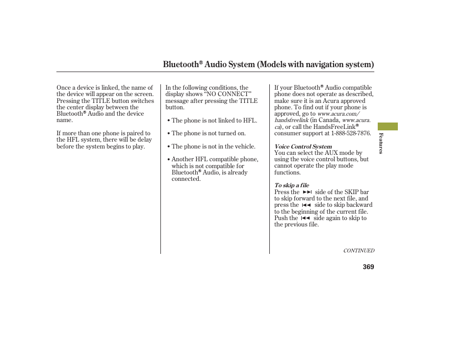 Acura 2009 Accord Sedan User Manual | Page 375 / 650
