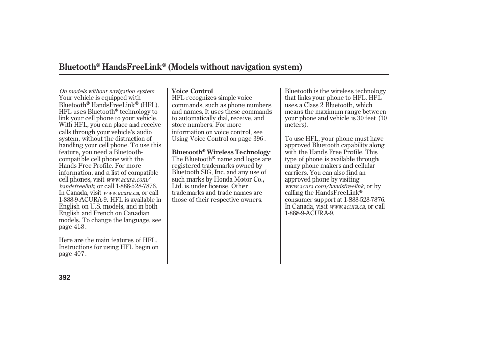 Acura 2009 Accord Sedan User Manual | Page 398 / 650
