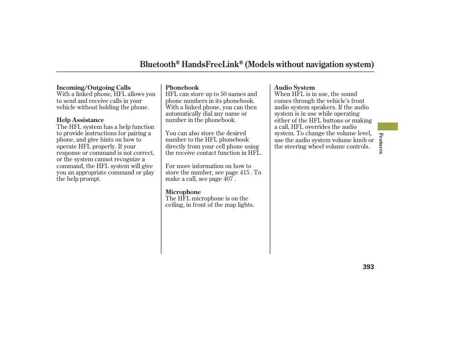 Acura 2009 Accord Sedan User Manual | Page 399 / 650