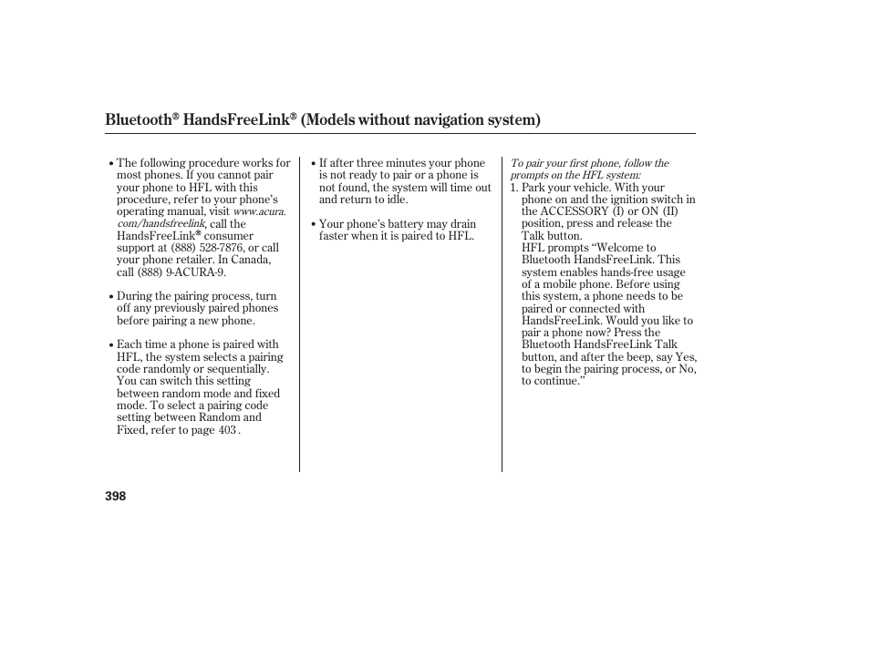Acura 2009 Accord Sedan User Manual | Page 404 / 650