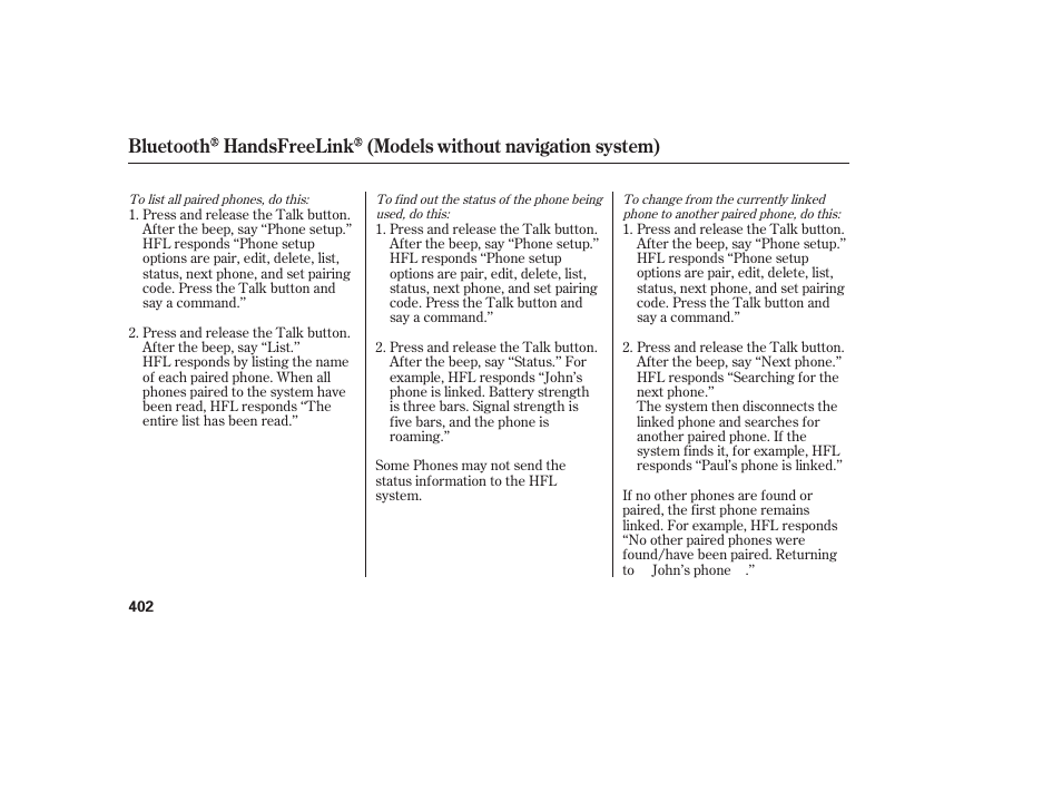 Acura 2009 Accord Sedan User Manual | Page 408 / 650