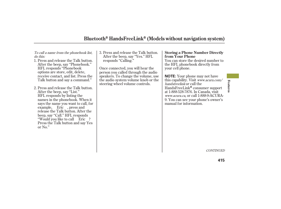 Acura 2009 Accord Sedan User Manual | Page 421 / 650