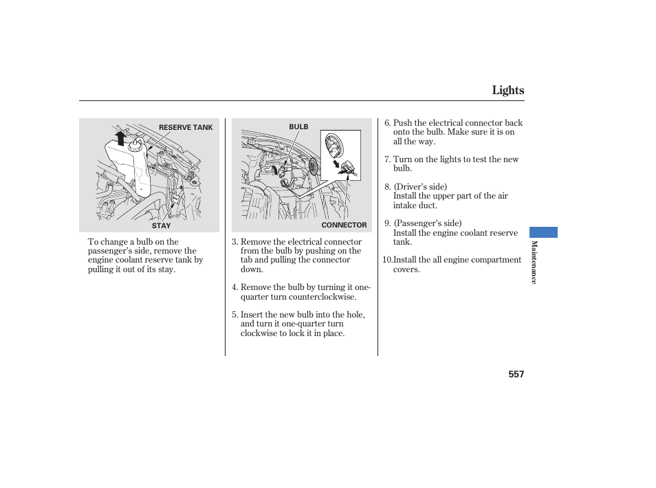 Lights | Acura 2009 Accord Sedan User Manual | Page 563 / 650