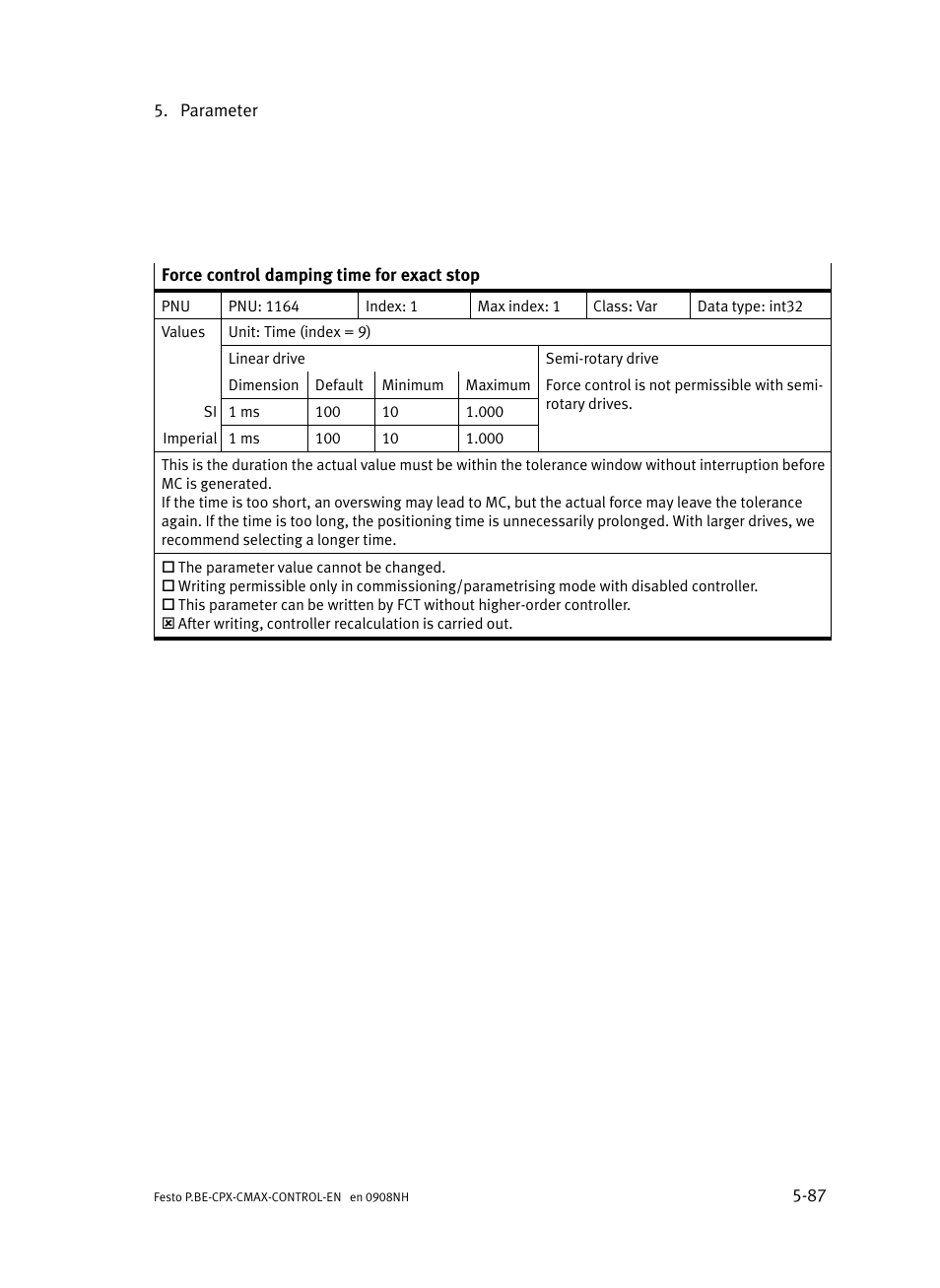 Festo Контроллер позиционирования CPX-CMAX User Manual | Page 275 / 446