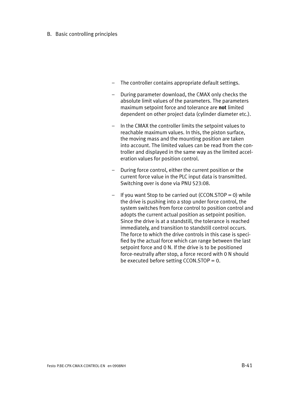 Festo Контроллер позиционирования CPX-CMAX User Manual | Page 383 / 446