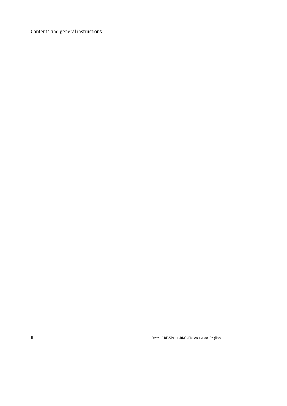 Festo Контроллер крайних положений SPC11 User Manual | Page 4 / 60