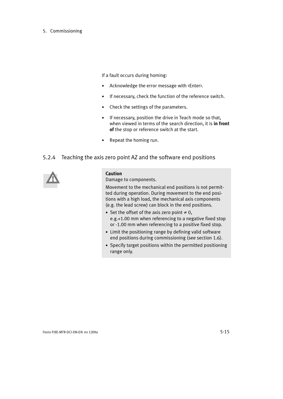 Festo Электромотор MTR-DCI User Manual | Page 113 / 316