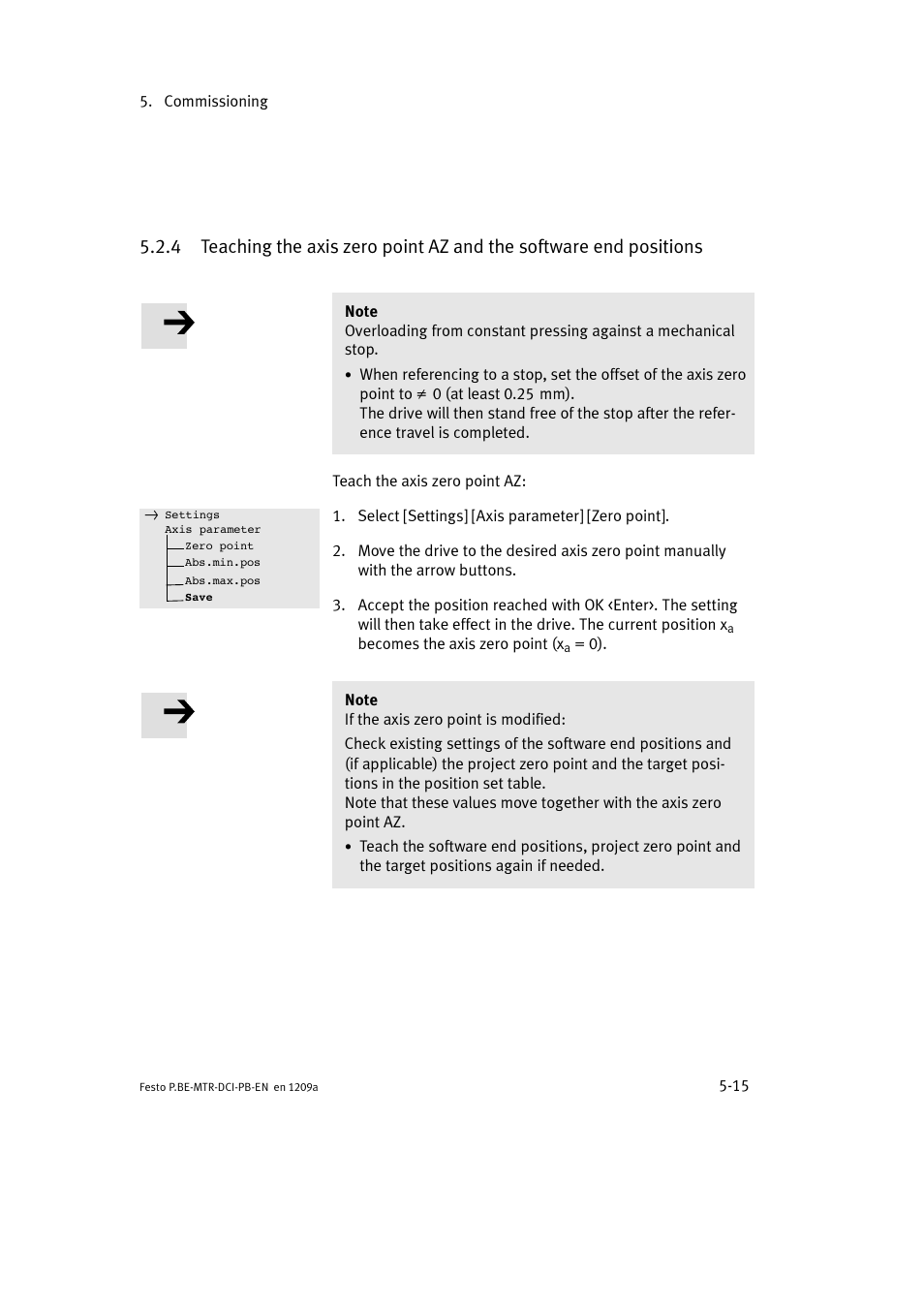 Festo Электромотор MTR-DCI User Manual | Page 103 / 306