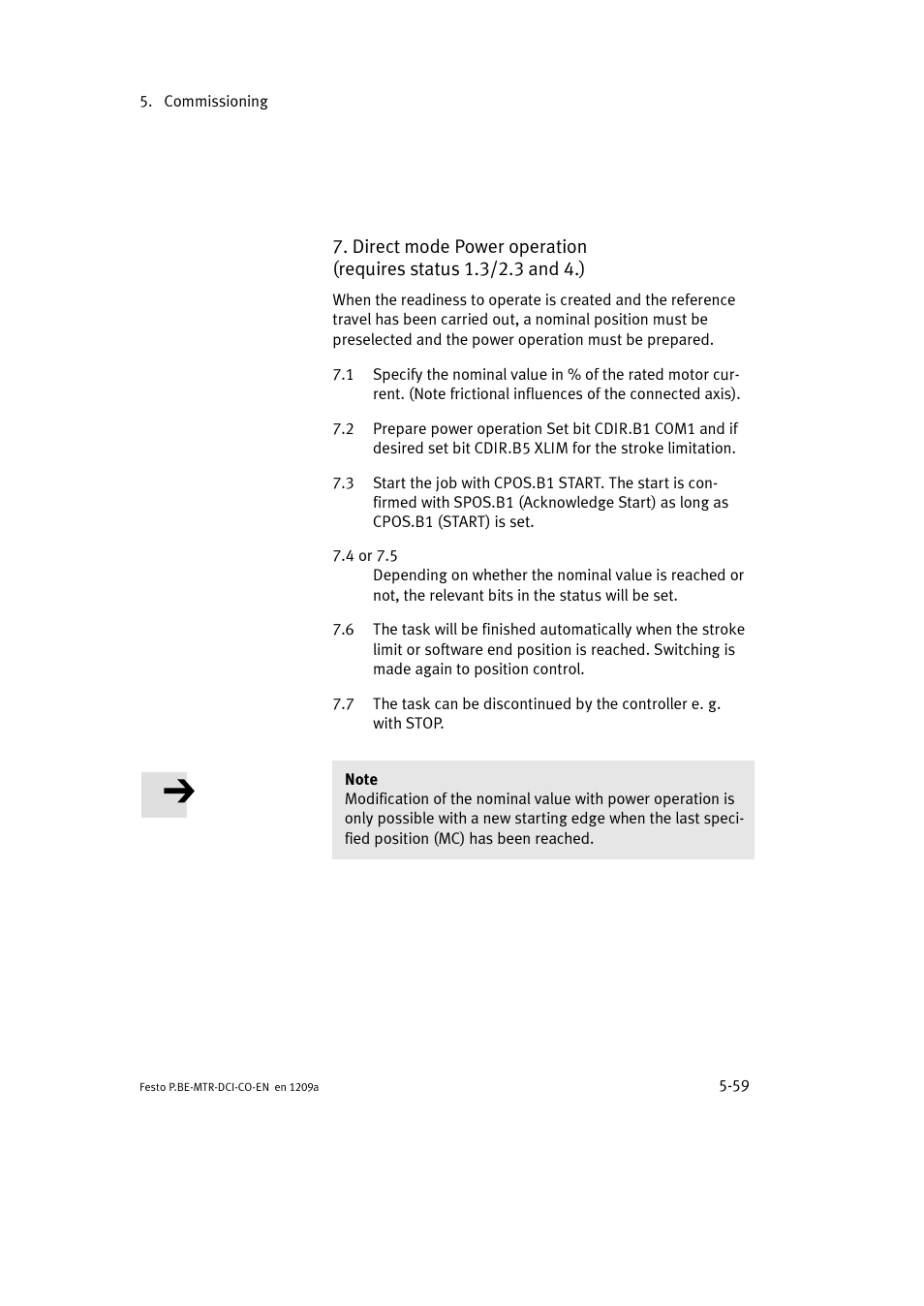 Festo Электромотор MTR-DCI User Manual | Page 157 / 352