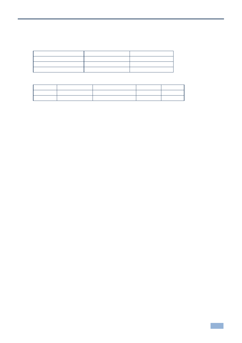 10 vp-483, 1 vp-483 input resolutions, 2 vp-483 output resolutions | Vp-483, Vp-483 input resolutions, Vp-483 output resolutions | Kramer Electronics VP-790 User Manual | Page 20 / 45