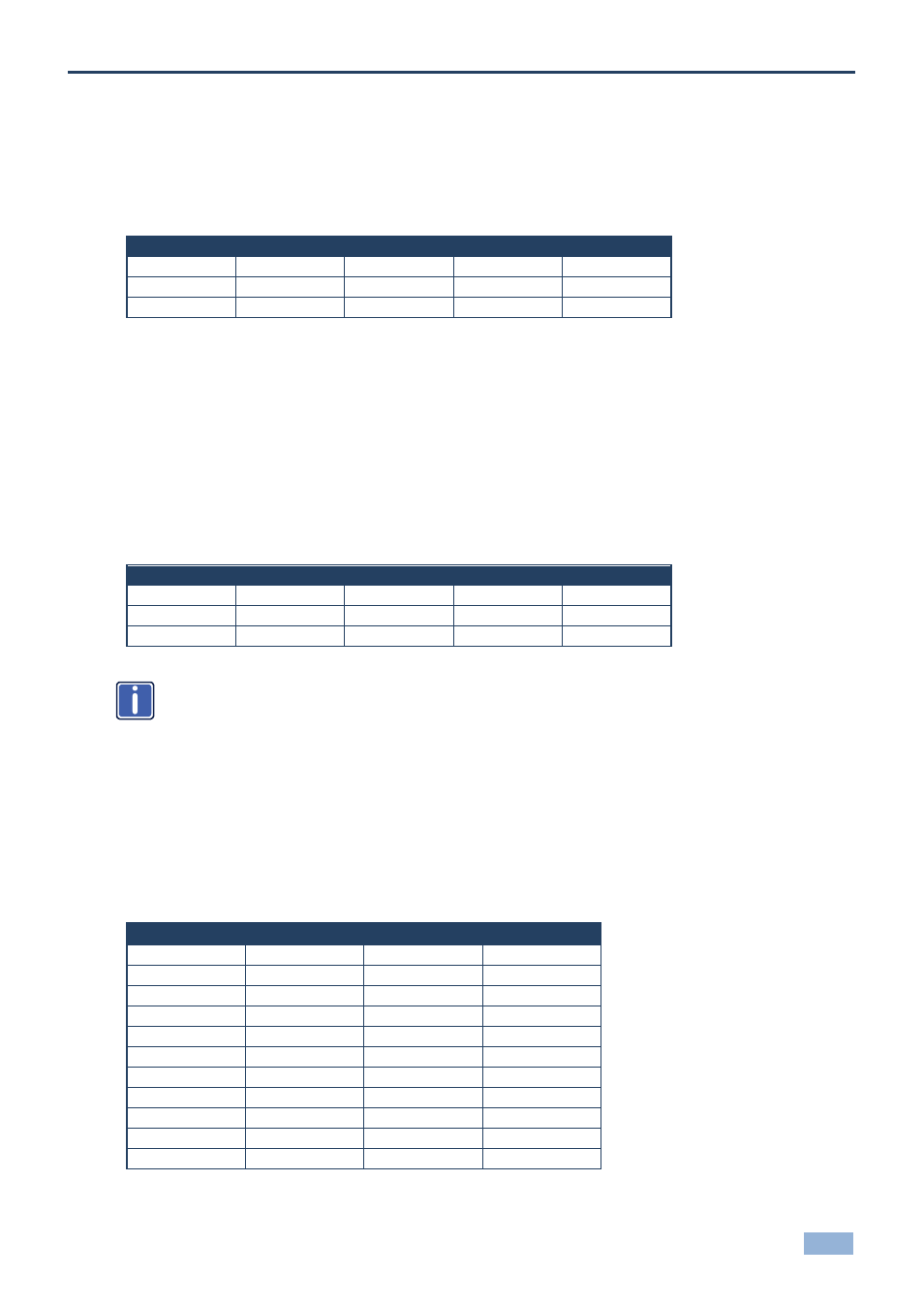 1 vp-790, 1 vp-790 input resolutions, 1 hdmi input resolutions | 2 pc input resolutions, 3 sdi input resolutions, 4 yuv, rgb and rgbs input resolutions, 5 cv and s-video input resolutions, 2 vp-790 output resolutions, 1 hdmi output resolutions, Vp-790 | Kramer Electronics VP-790 User Manual | Page 4 / 45