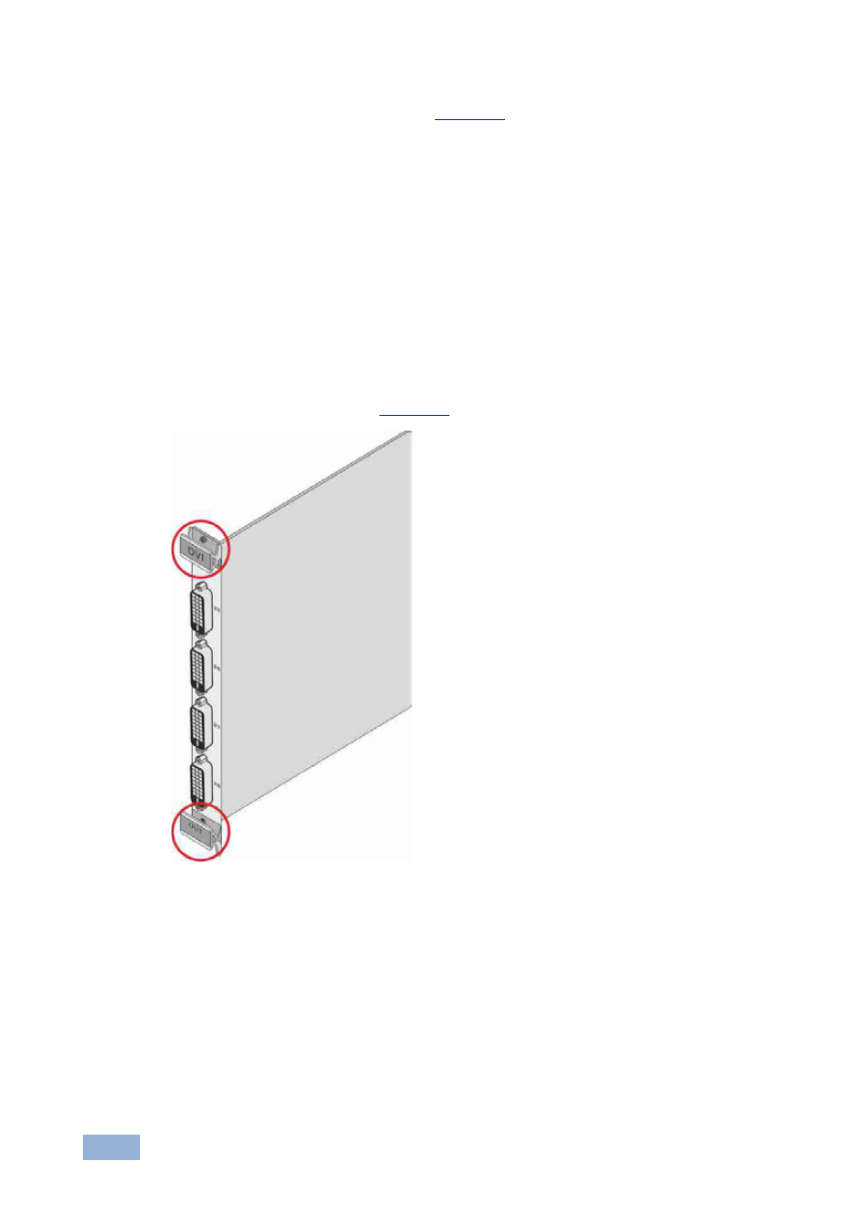 Figure 13: card handles | Kramer Electronics VS-3232DN User Manual | Page 54 / 80