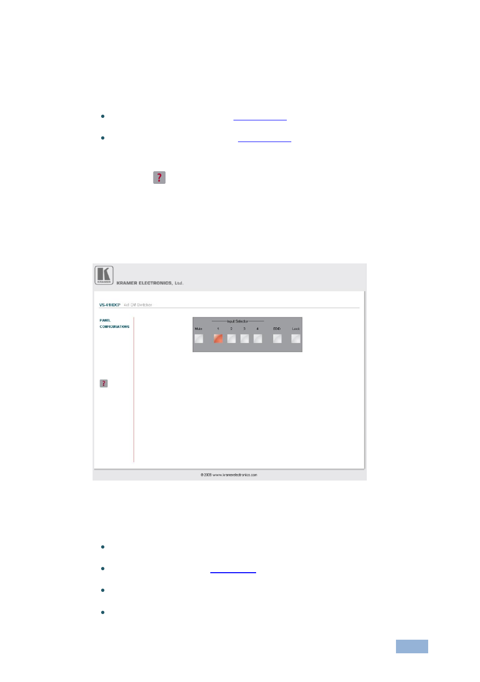 Kramer Electronics VS-41HDCP User Manual | Page 20 / 39