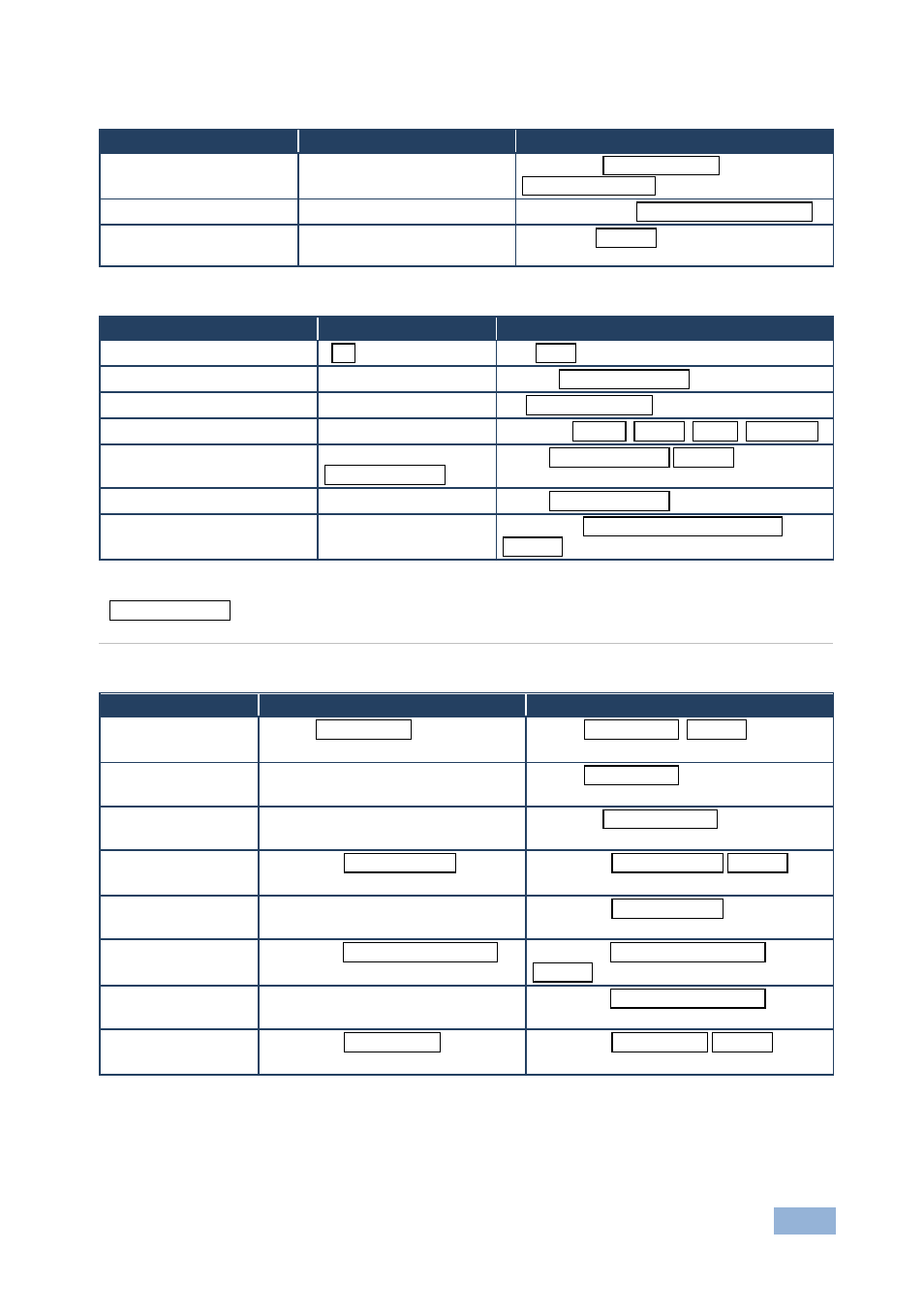 2 machine information commands, 3 identification commands, 4 network setting commands | Kramer Electronics VS-88FO User Manual | Page 38 / 45